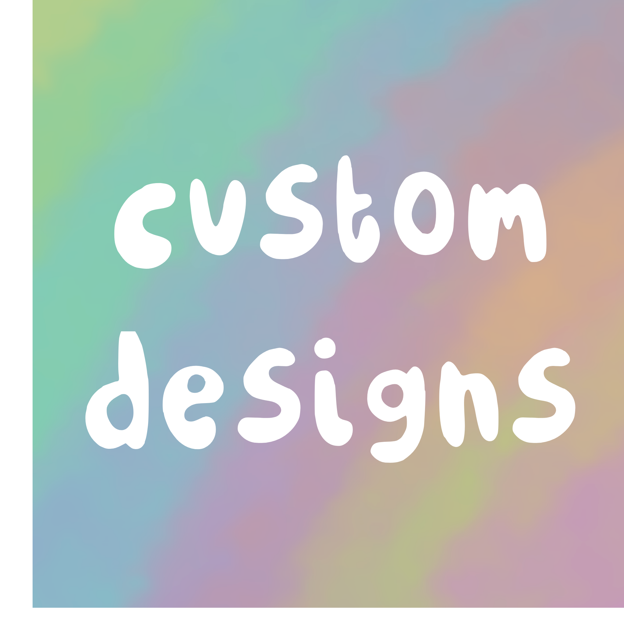 Custom Order Step 2:   Custom product listings