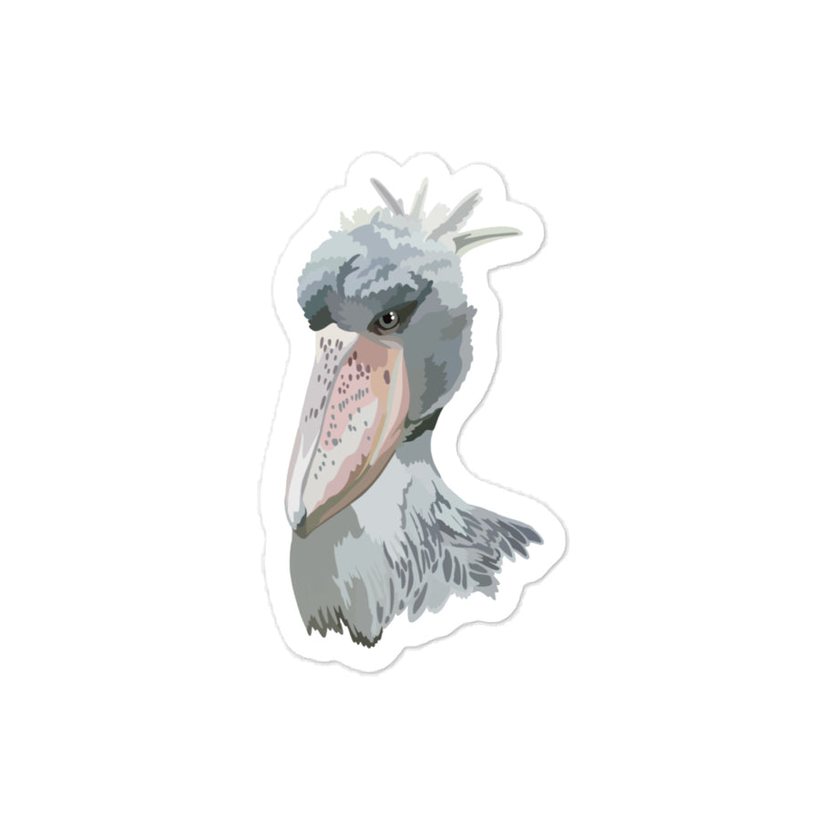 Shoebill vinyl decal