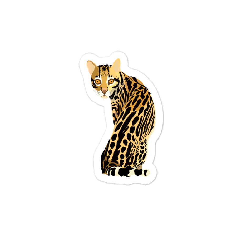 Ocelot Vinyl Decal