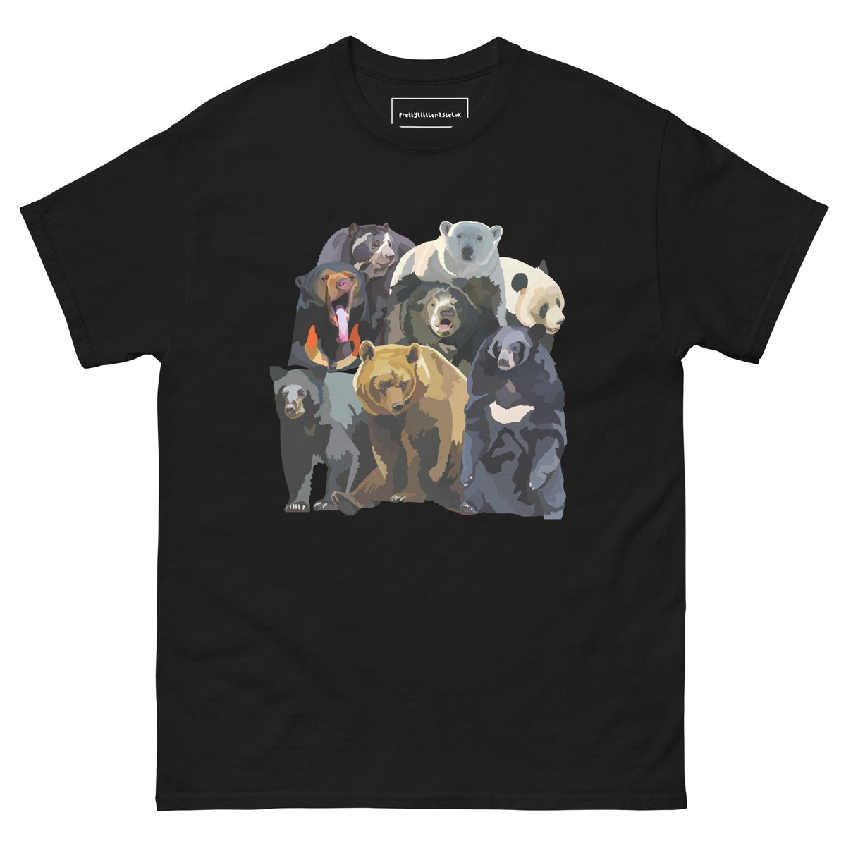 Mixed Bear Graphic Tee