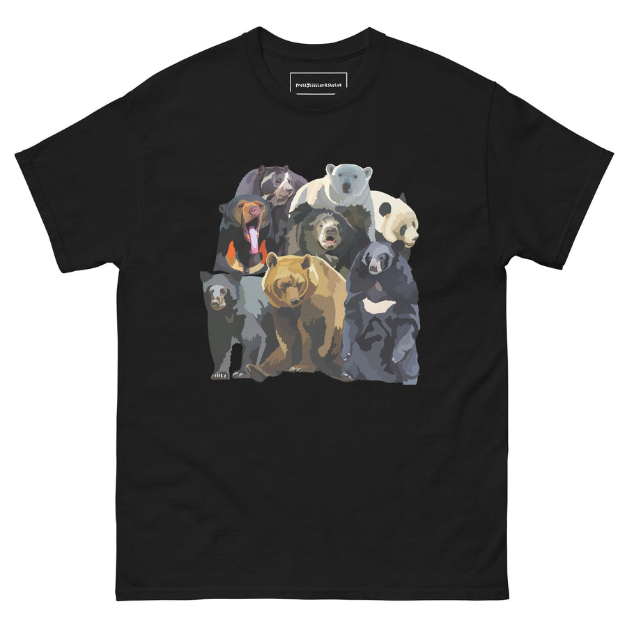 Mixed Bear Graphic Tee
