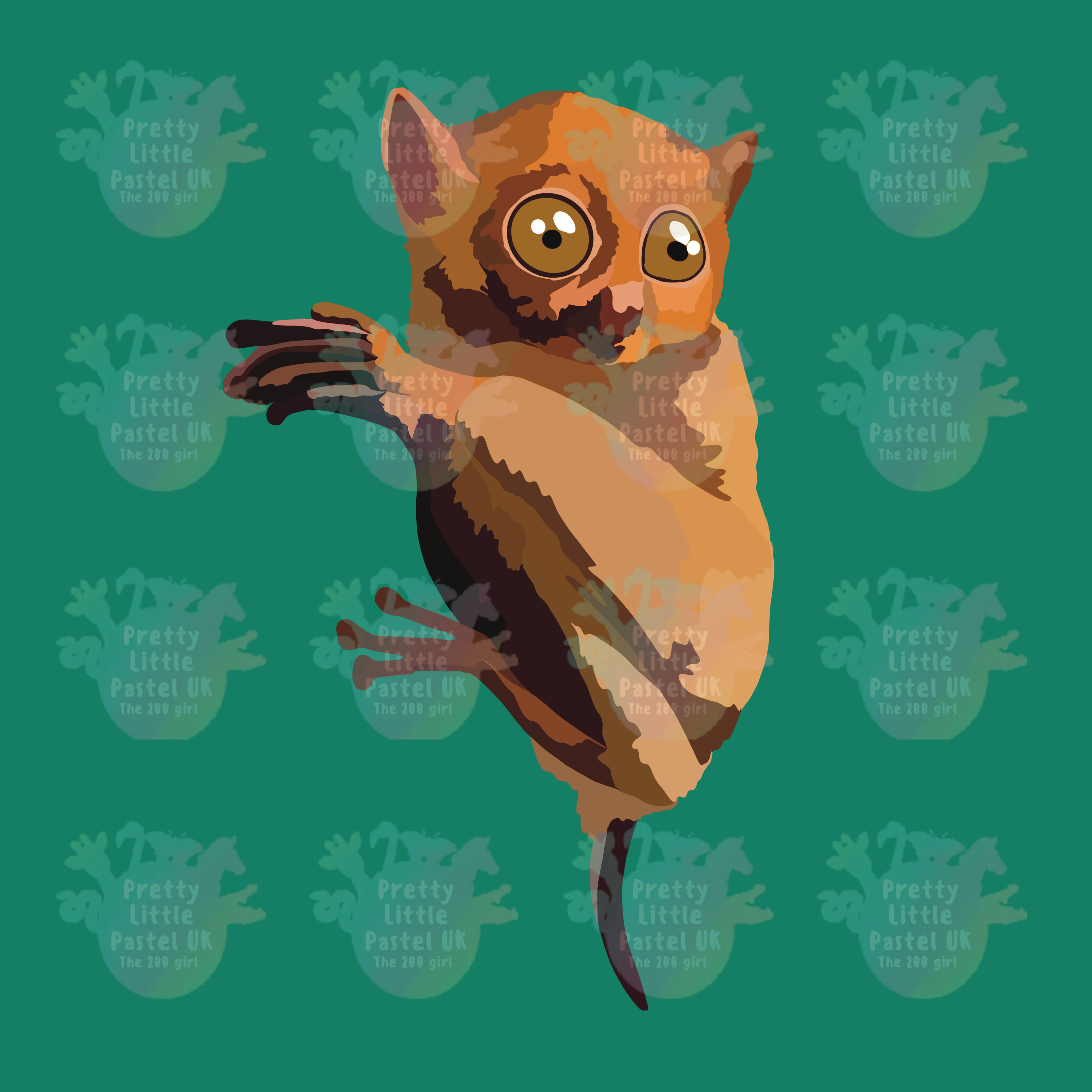 Tarsier Graphic Tee – Unisex Cotton T-Shirt