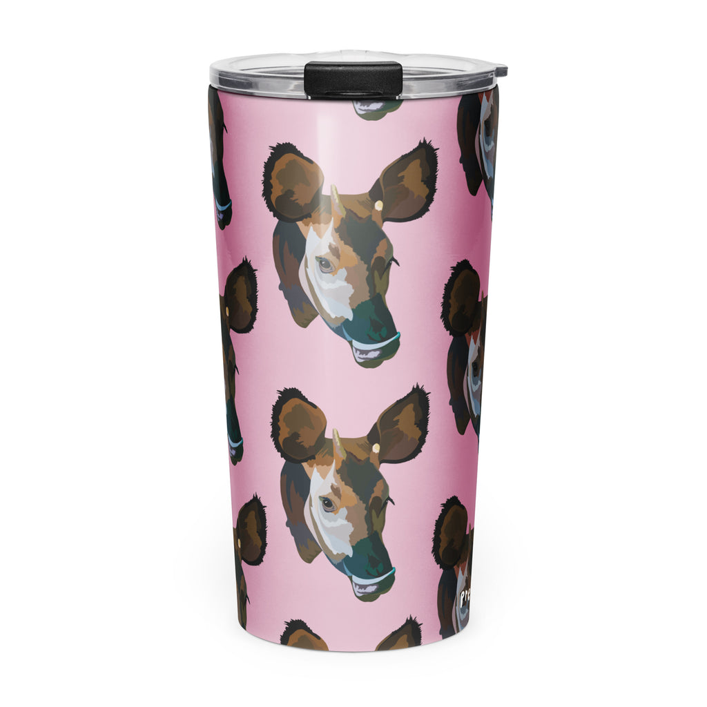 Okapi Tumbler – 20 oz Stainless Steel Travel Mug for Wildlife Lovers