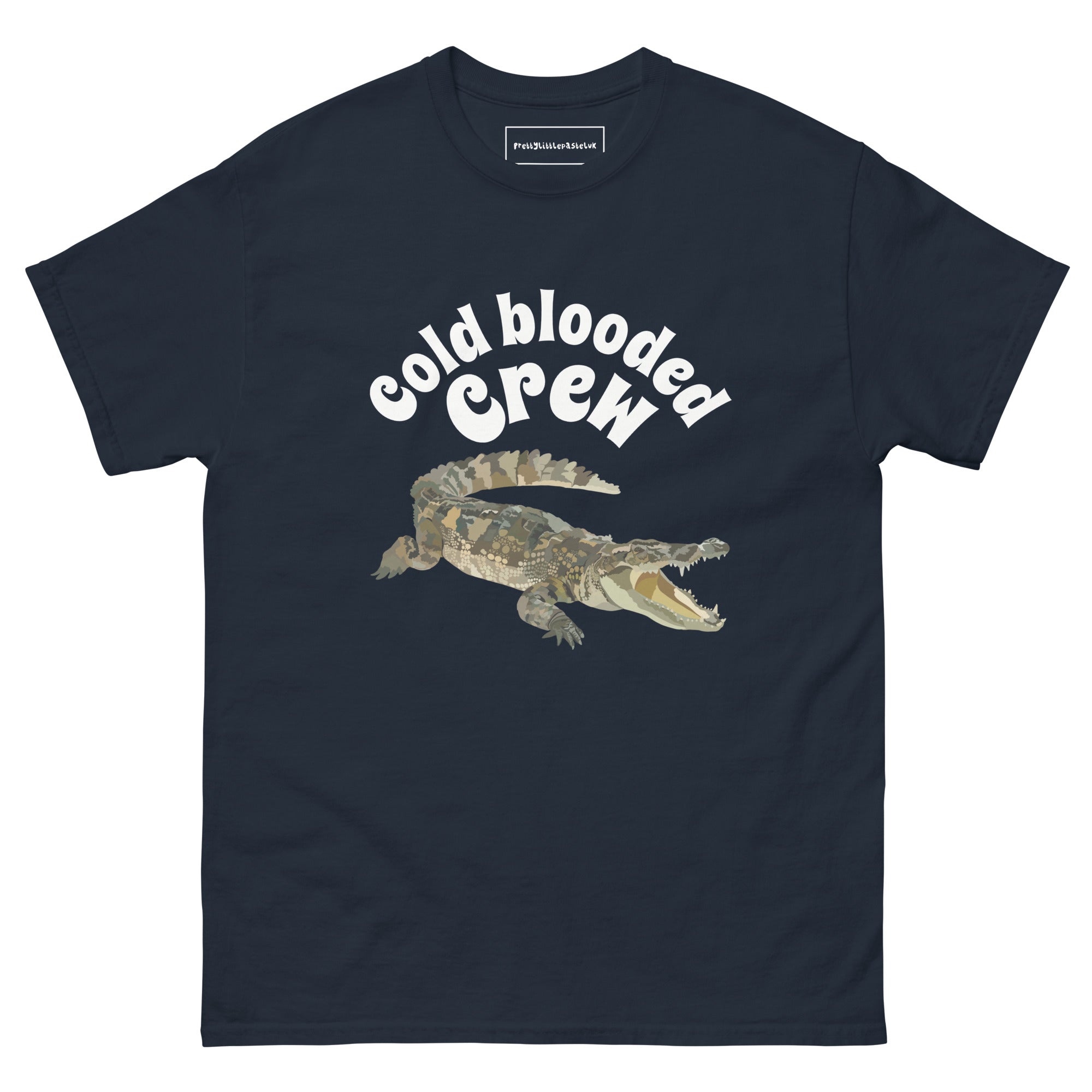 Cold Blooded Crew Crocodile Graphic Tee – Unisex Cotton T-Shirt