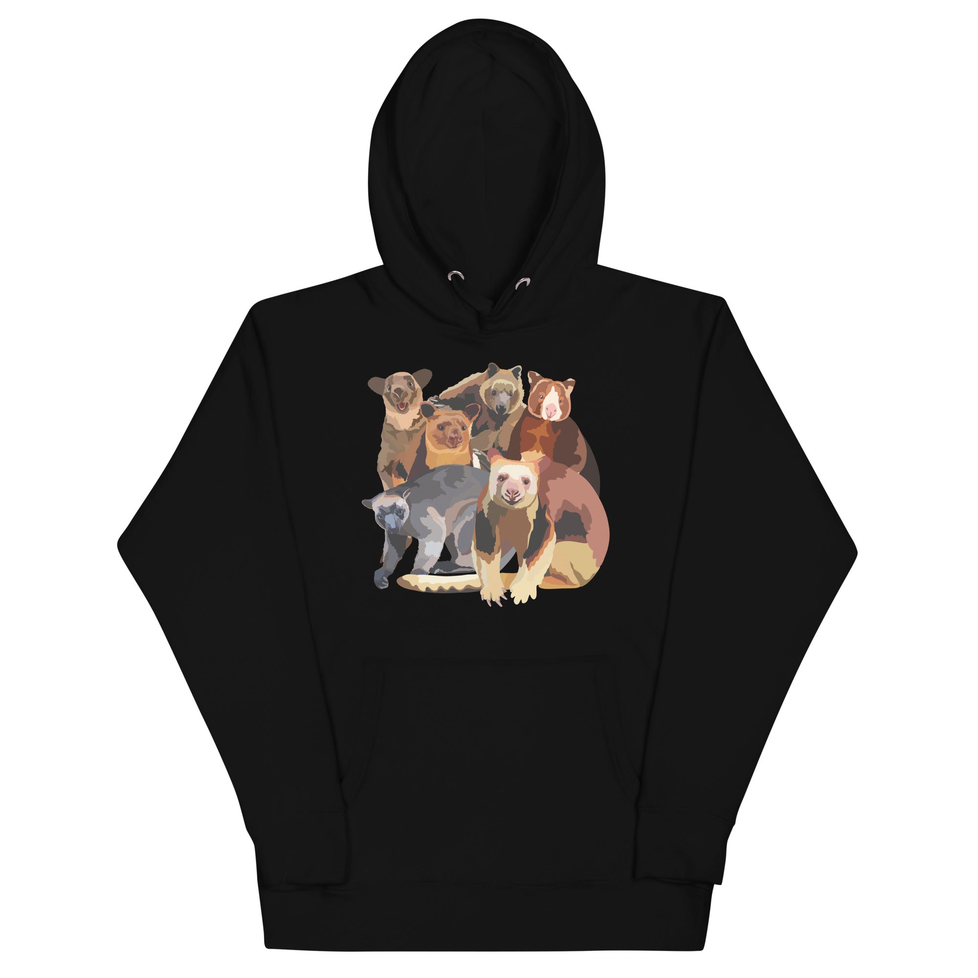 Mixed Tree Kangaroo Hoodie – Ultra-Soft, Unisex Fit