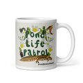 Pond Life Patrol Mug – Funny Wildlife Coffee Mug | 11 oz Ceramic Nature Mug